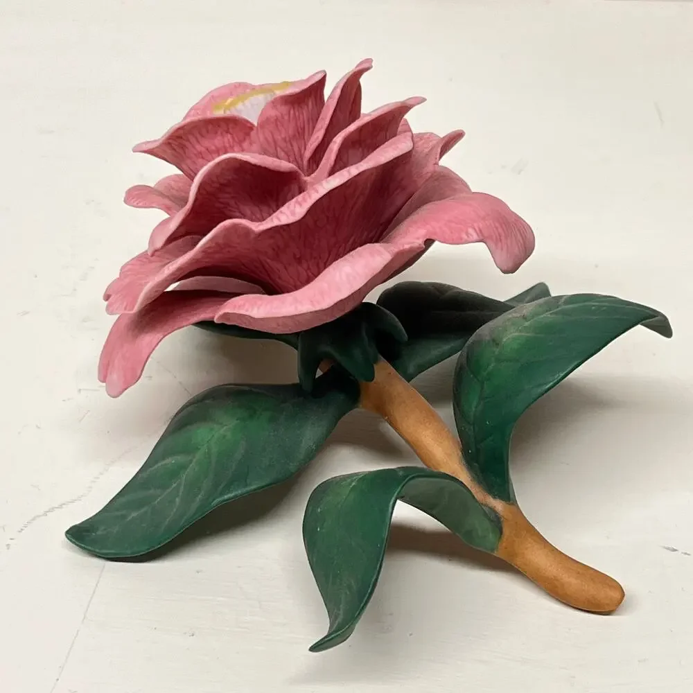 Lenox Camellia Porcelain Figurine Garden Flowers Collection